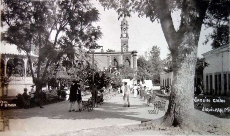 Fotos de Jiquilpan, Michoacán: Jardin Colon.