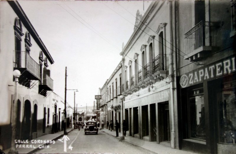 Fotos de Hidalgo Del Parral, Chihuahua: Calle Coronado.