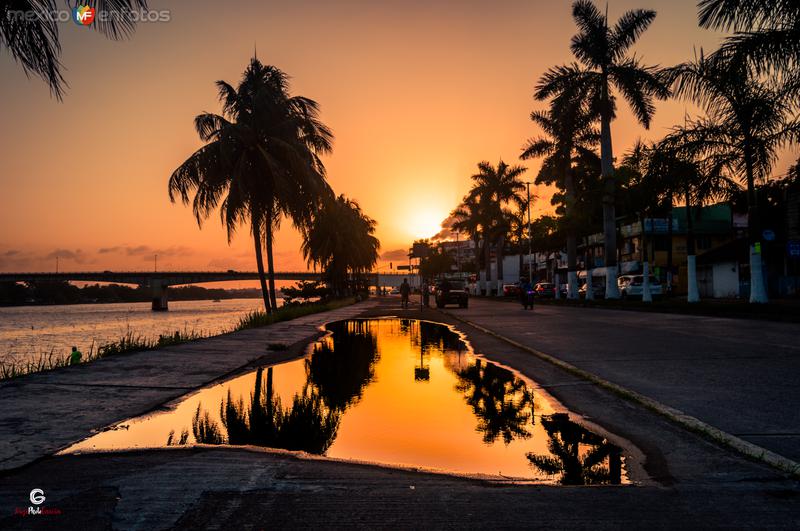 Fotos de Tuxpan, Veracruz: Atardecer en Tuxpan, Veracruz.