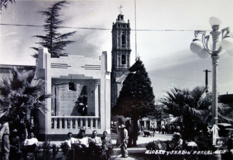 Fotos de Hidalgo Del Parral, Chihuahua: Jardin y Kiosko.