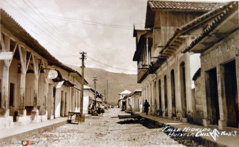 Fotos de Huixtla, Chiapas: Calle Hidalgo.