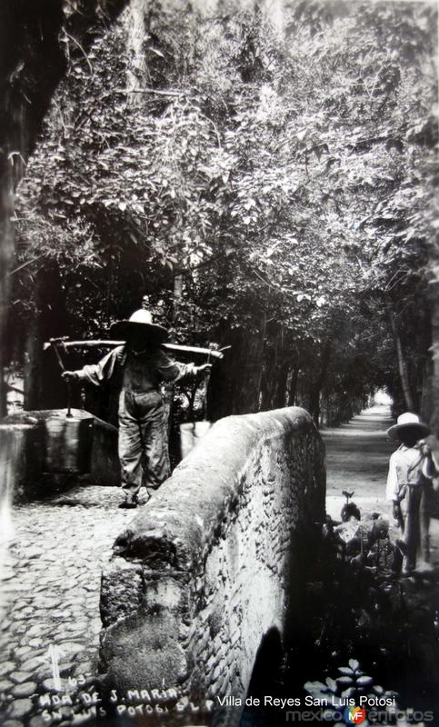 Fotos de Villa De Reyes, San Luis Potosí: Hacienda de Jesus Maria en Villa de Reyes San Luis Potosi ( Circulada el 26 de Agosto de 1937 ).