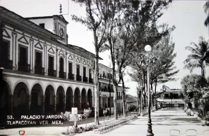 Fotos de Tlapacoyan, Veracruz: Palacio y Jardin.