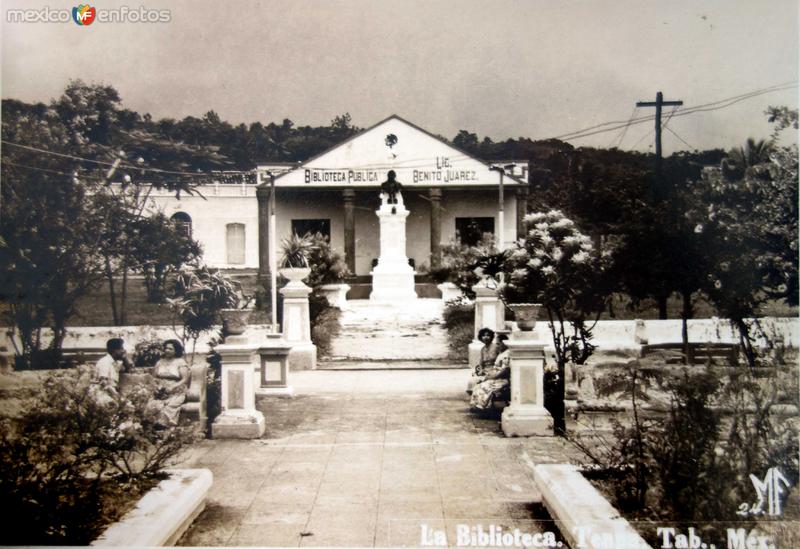 Fotos de Teapa, Tabasco: La Biblioteca.