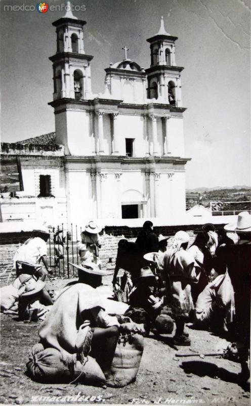 Fotos de Zinacantán, Chiapas: Tipos Mexicanos Zinantecos ( Circulada el 26 de Marzo de 1958 ).