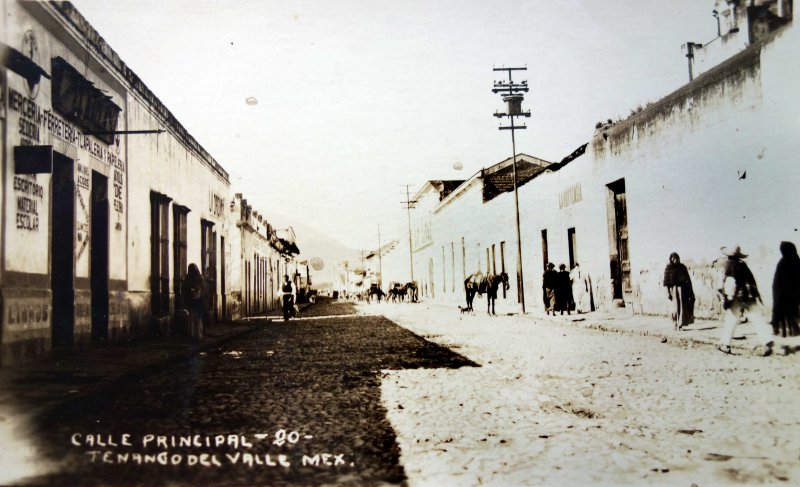 Fotos de Tenango Del Valle, México: Calle principal.