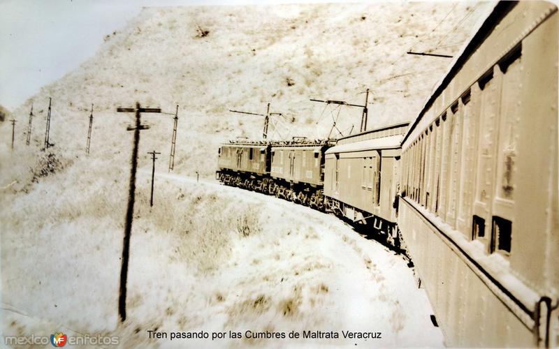 Fotos de Maltrata, Veracruz: Tren pasando por las Cumbres de Maltrata Veracruz.