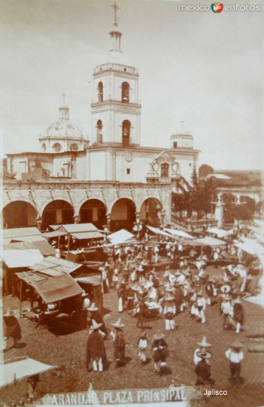 Fotos de Arandas, Jalisco: La Plaza principal.