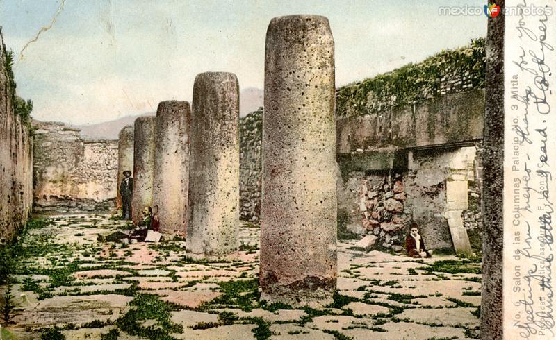 Fotos de Mitla, Oaxaca: Salón de las Columnas