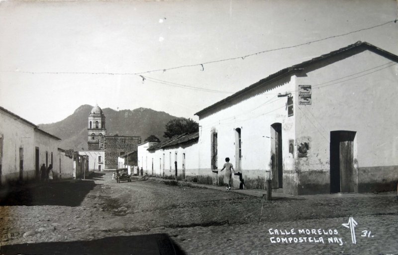 Fotos de Compostela, Nayarit: Calle Morelos.