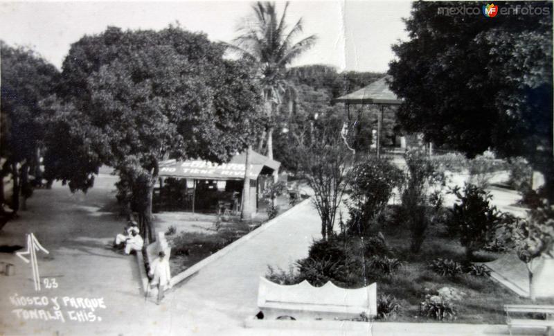 Fotos de Tonalá, Chiapas: Kiosko y parque.