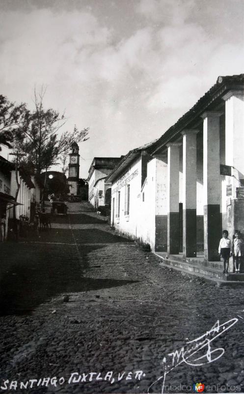 Fotos de San Andrés Tuxtla, Veracruz: Escena callejera.