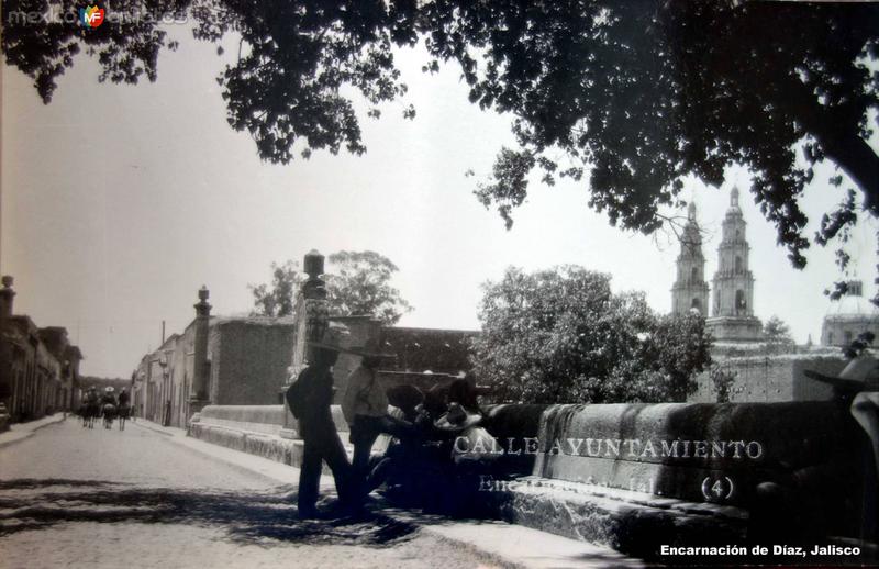 Fotos de Encarnación De Díaz, Jalisco: Calle Ayuntamiento.