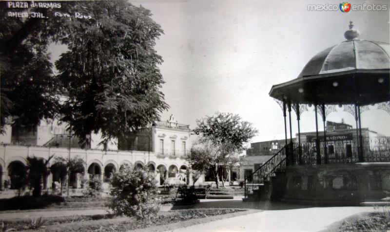 Fotos de Ameca, Jalisco: La Plaza de Armas.