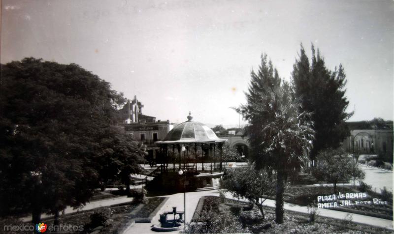 Fotos de Ameca, Jalisco: La Plaza de Armas.