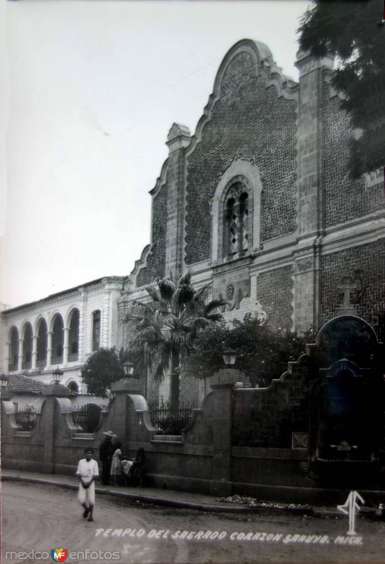 Fotos de Sahuayo, Michoacán: Templo del Sagrado Corazon.