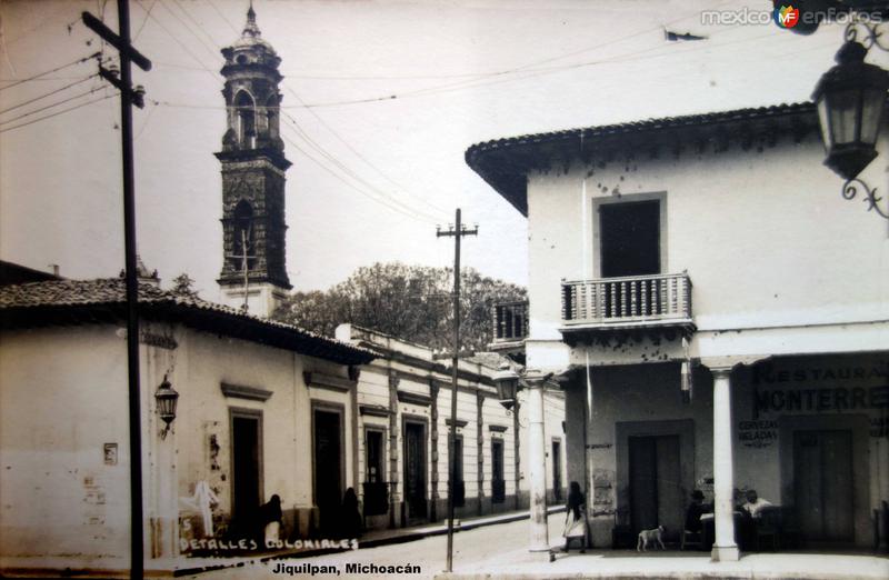 Fotos de Jiquilpan, Michoacán: Detalles coloniales.