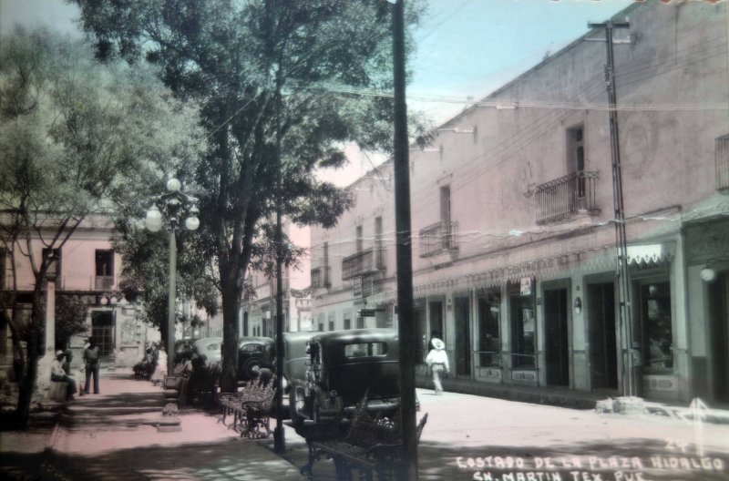 Fotos de San Martín Texmelucán, Puebla: Costado de La Plaza Hidalgo.