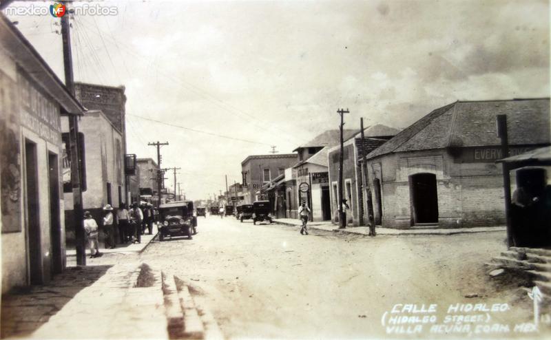 Fotos de Ciudad Acuña, Coahuila: Calle Hidalgo.