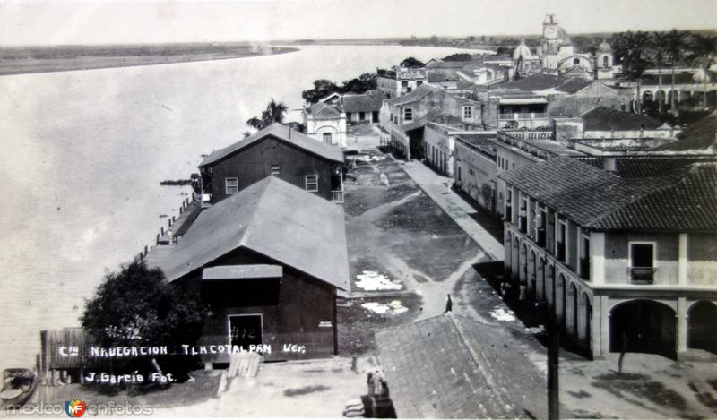 Fotos de Tlacotalpan, Veracruz: Compania de Navegacion.