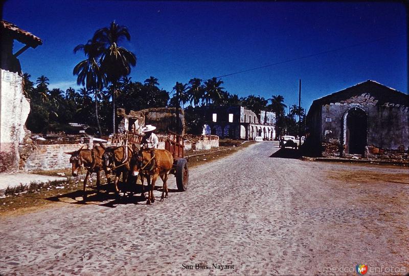 Fotos de San Blas, Nayarit: Tipos Mexicanos un carretero de San Blas, Nayarit.