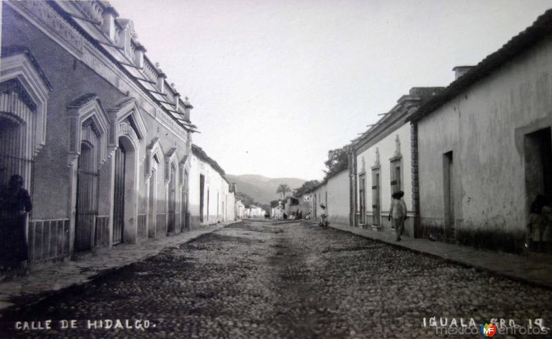 Fotos de Iguala, Guerrero: Calle de Hidalgo.