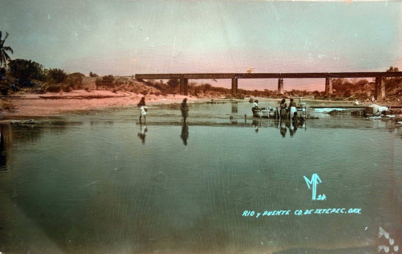 Fotos de Ixtepec, Oaxaca: Rio y Puente.