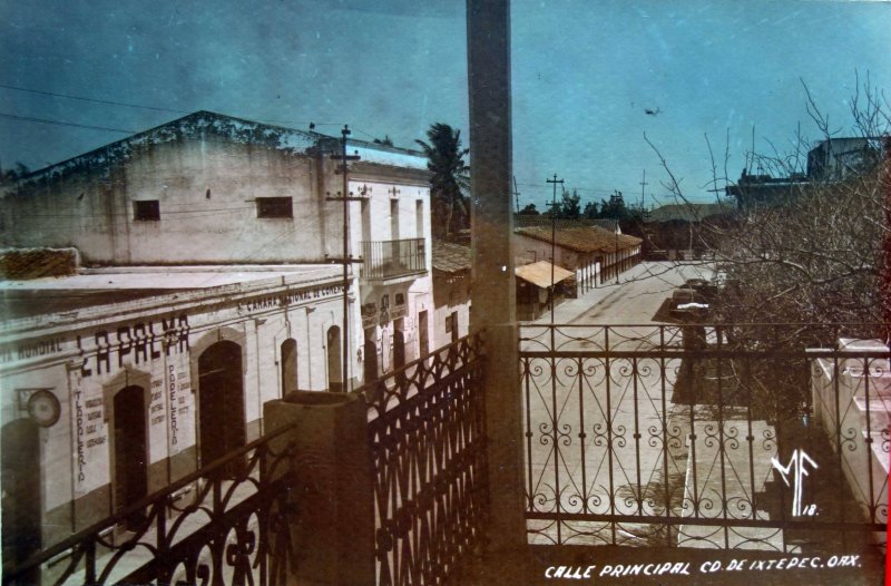 Fotos de Ixtepec, Oaxaca: Calle Principal..