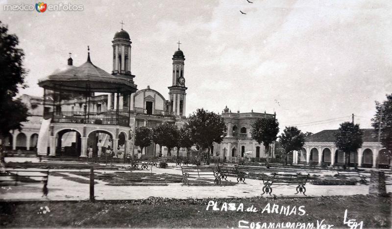 Fotos de Cosamaloapan, Veracruz: La Plaza de Armas.