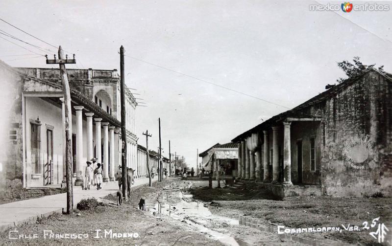 Fotos de Cosamaloapan, Veracruz: Calle Francisco I Madero.