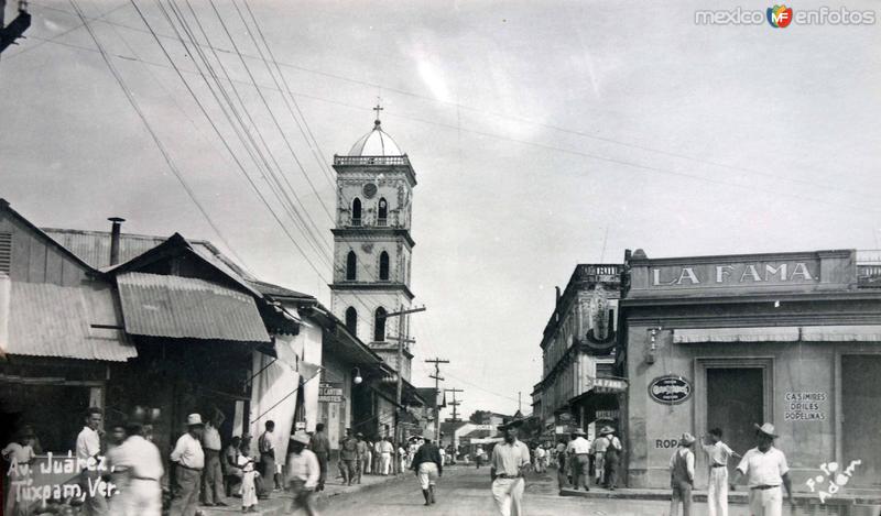 Fotos de Tuxpan, Veracruz: Avenida Juarez.