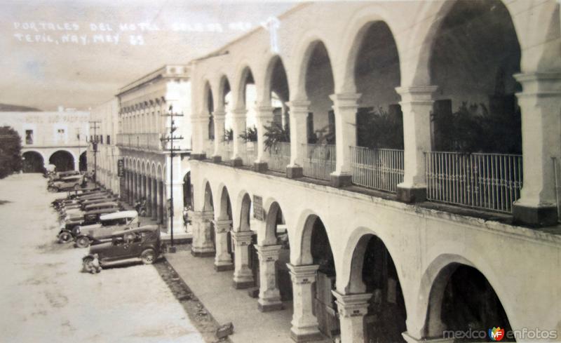 Fotos de Tepic, Nayarit: Portales del Hotel.