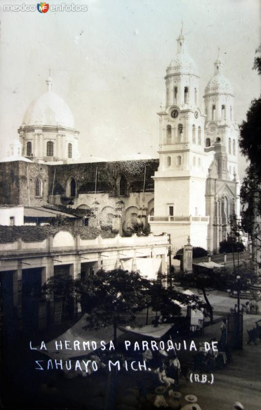 Fotos de Sahuayo, Michoacán: La hermosa Parroquia.