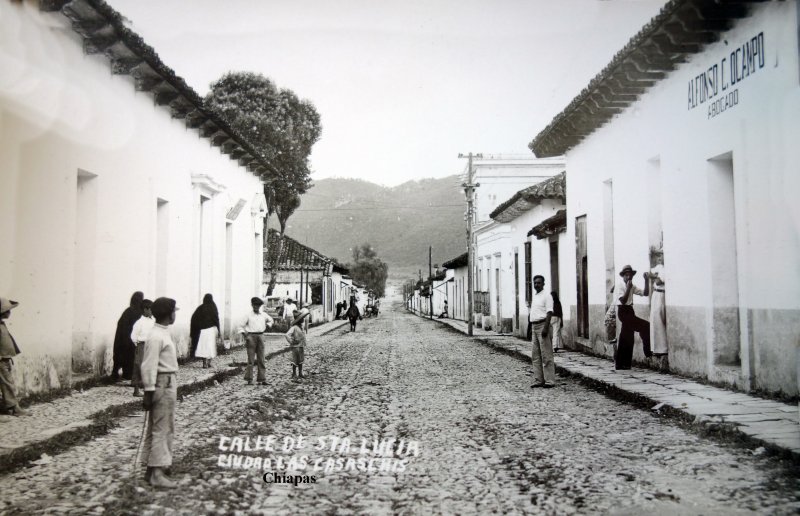 Fotos de San Cristóbal De Las Casas, Chiapas: Calle Santa Lucia.