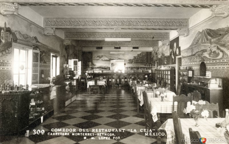 Fotos de China, Nuevo León: Comedor del restaurante La Ceja