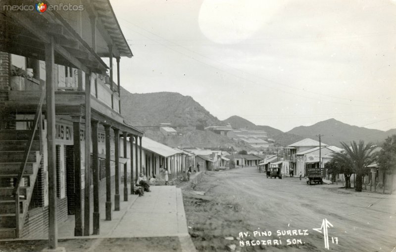 Fotos de Nacozari, Sonora: Avenida Pino Suárez