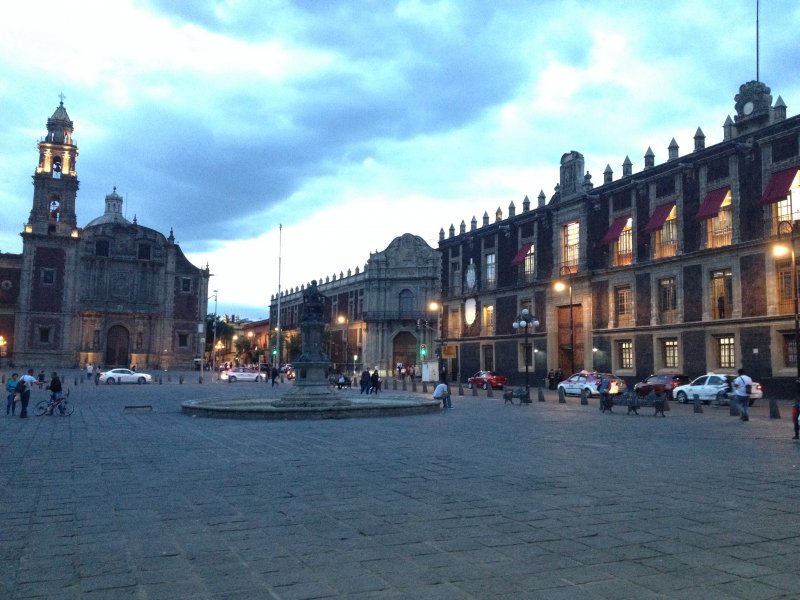 Fotos de Ciudad De México, Distrito Federal: Plaza de Santo Domingo. Julio/208