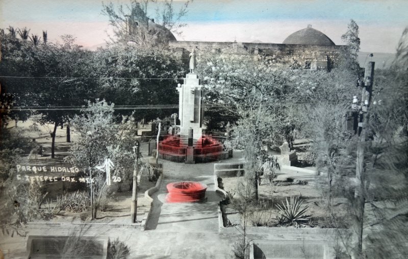 Fotos de Ixtepec, Oaxaca: Parque Hidalgo.