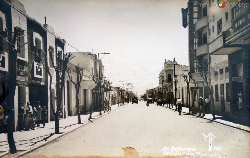 Fotos de Tehuacán, Puebla: Avenida Reforma.