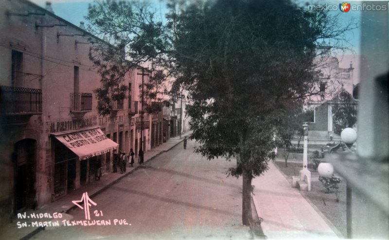 Fotos de San Martín Texmelucán, Puebla: Avenida Hidalgo.