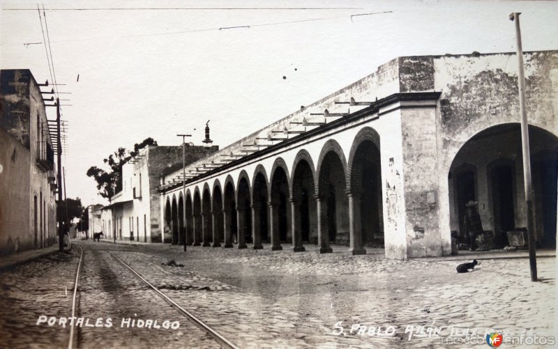 Fotos de San Pablo Atlán, Tlaxcala: Portales Hidalgo.