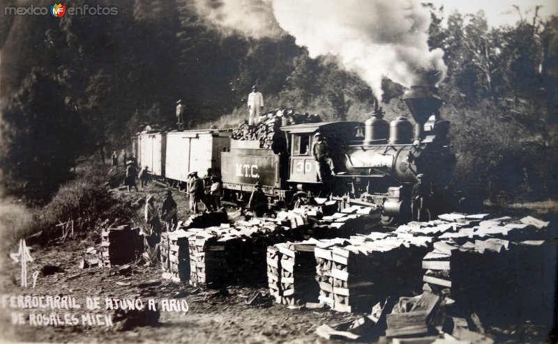 Fotos de Ario De Rosales, Michoacán: Ferrocarril de Ajuno a Ario de Rosales.