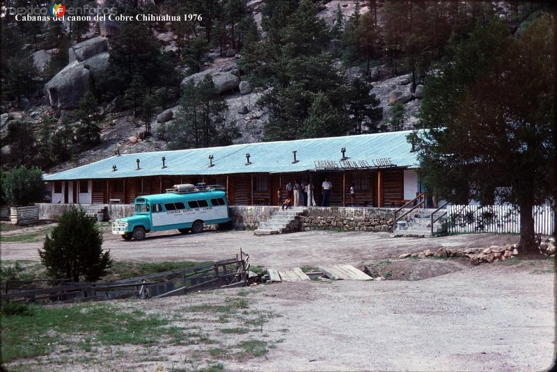 Fotos de Creel, Chihuahua: Cabanas de Barrancas del Cobre 1976.