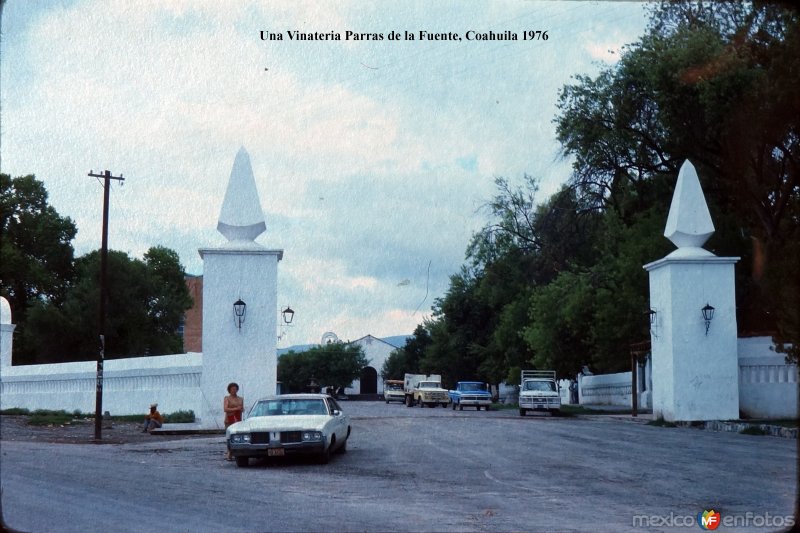 Fotos de Parras De La Fuente, Coahuila: Fábrica de vinos Casa Madero Parras de la Fuente, Coahuila 1976