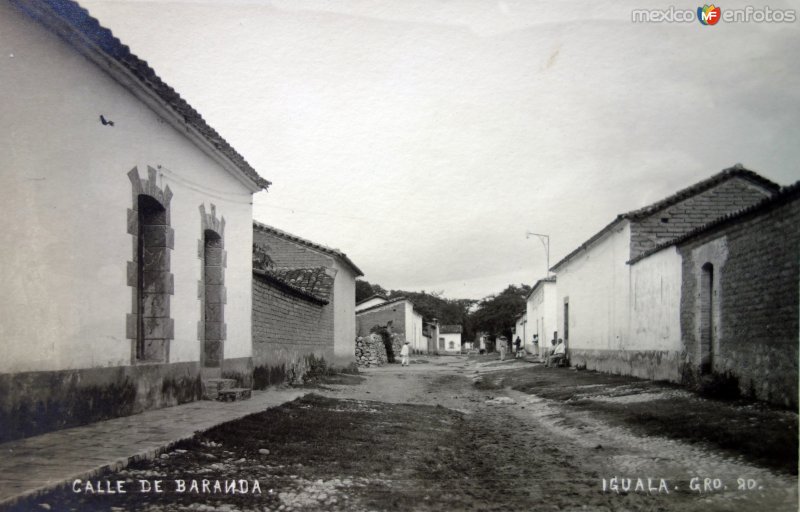 Fotos de Iguala, Guerrero: Calle de Baranda.