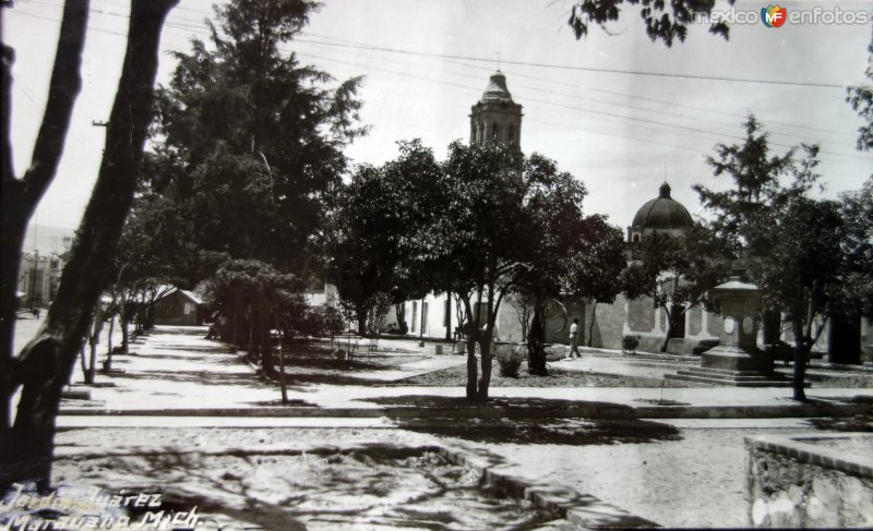 Fotos de Maravatío, Michoacán: Jardin Juarez.