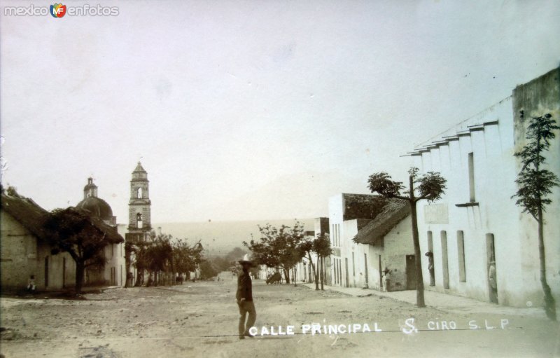 Fotos de San Ciro, San Luis Potosí: Calle Principal de San Ciro San Luis Potosi.