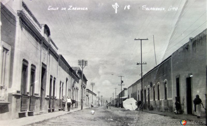 Fotos de Salamanca, Guanajuato: Calle de Zaragoza.