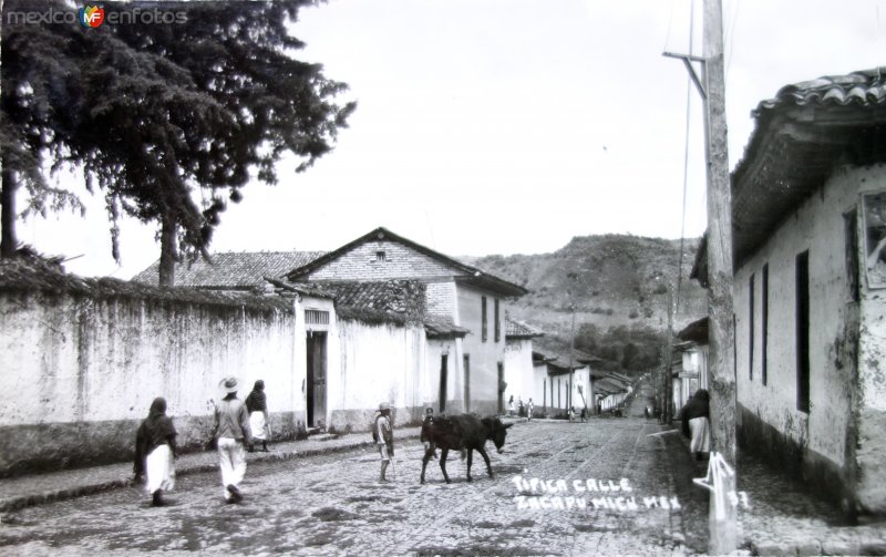 Fotos de Zacapú, Michoacán: Tipica Calle.