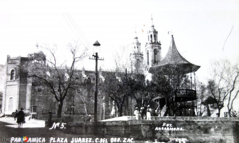 Fotos de Concepción Del Oro, Zacatecas: Panoramica de La Plaza Juarez.